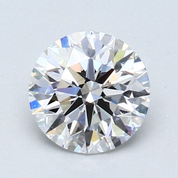 1.09 Carat, Natural White, Round Diamond ~ E Colour, VS1 Clarity