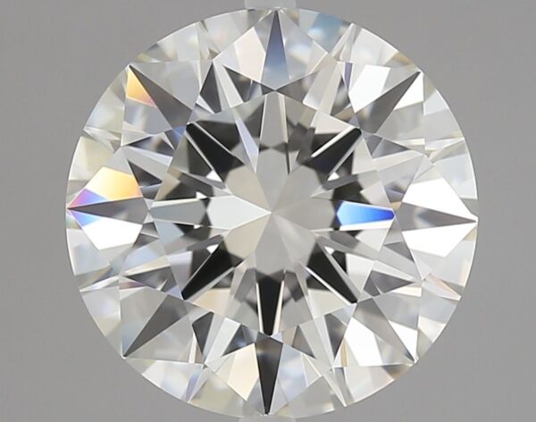 3.01 Carat, Natural White, Round Diamond ~ J Colour, VS1 Clarity