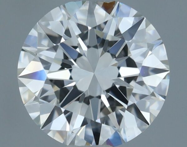 0.96 Carat, Natural White, Round Diamond ~ G Colour, IF Clarity