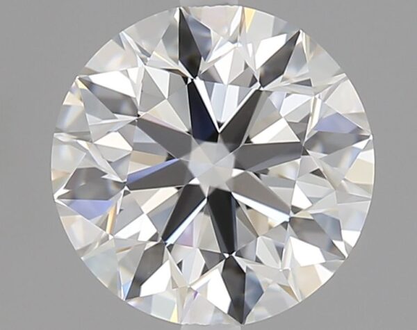 1.5 Carat, Natural White, Round Diamond ~ G Colour, VVS2 Clarity