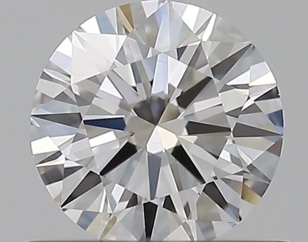 0.5 Carat, Natural White, Round Diamond ~ D Colour, VS1 Clarity