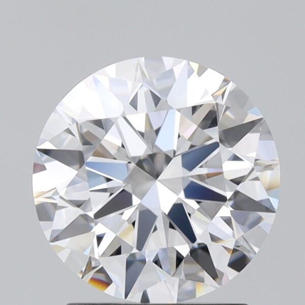 1.51 Carat, Natural White, Round Diamond ~ D Colour, VS2 Clarity