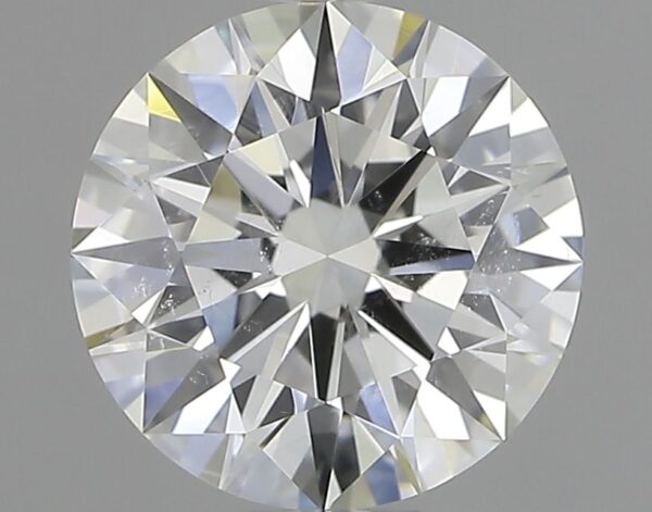 1.02 Carat, Natural White, Round Diamond ~ F Colour, SI1 Clarity