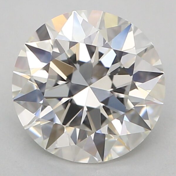 0.91 Carat, Natural White, Round Diamond ~ H Colour, VS1 Clarity