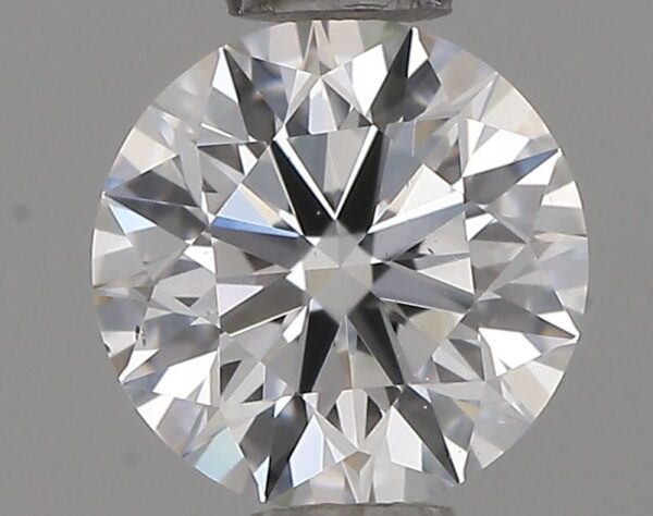 0.5 Carat, Natural White, Round Diamond ~ E Colour, VS2 Clarity