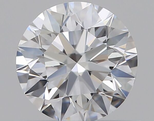 0.5 Carat, Natural White, Round Diamond ~ D Colour, VS1 Clarity