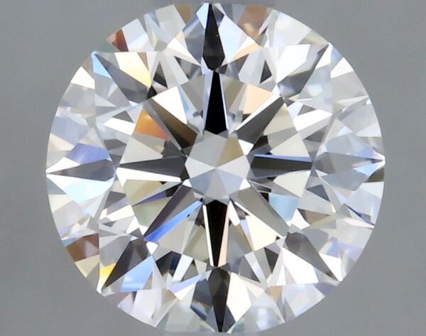 0.6 Carat, Natural White, Round Diamond ~ G Colour, VVS1 Clarity