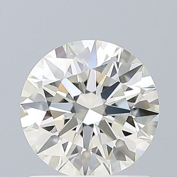 0.9 Carat, Natural White, Round Diamond ~ J Colour, VVS1 Clarity