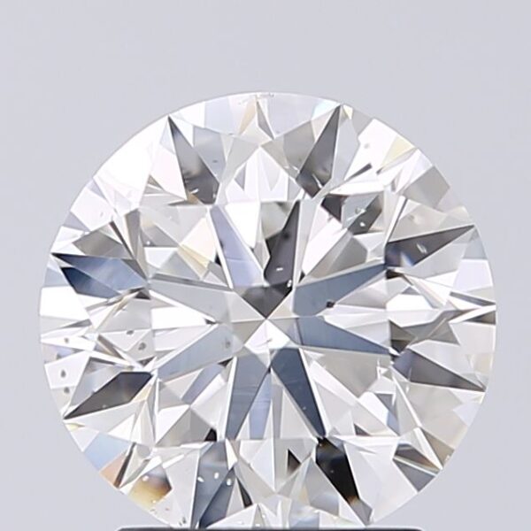 1.9 Carat, Natural White, Round Diamond ~ H Colour, SI1 Clarity