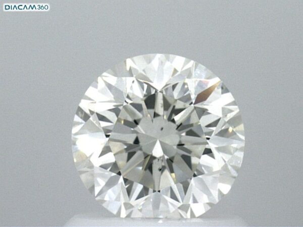 0.94 Carat, Natural White, Round Diamond ~ J Colour, SI1 Clarity