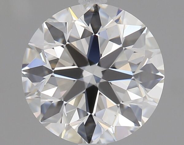 1.3 Carat, Natural White, Round Diamond ~ F Colour, VS2 Clarity