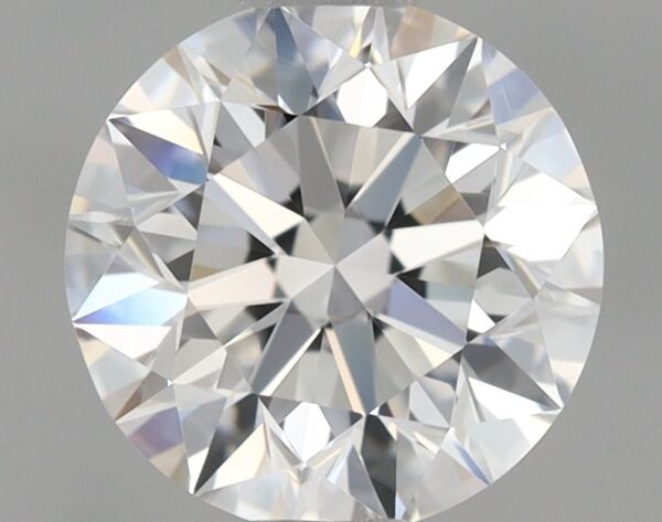 0.77 Carat, Natural White, Round Diamond ~ F Colour, IF Clarity