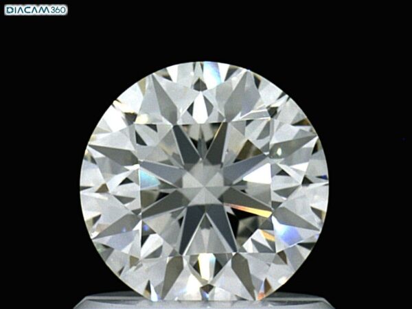 0.95 Carat, Natural White, Round Diamond ~ I Colour, VS1 Clarity