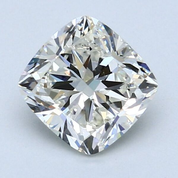 1.8 Carat, Natural White, Cushion Brilliant Diamond ~ J Colour, SI1 Clarity