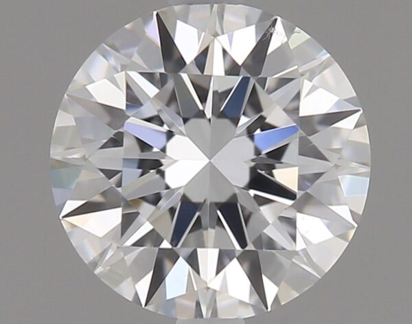 0.52 Carat, Natural White, Round Diamond ~ E Colour, SI1 Clarity