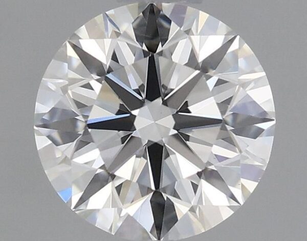 0.75 Carat, Natural White, Round Diamond ~ H Colour, VVS2 Clarity