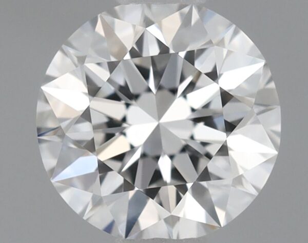 0.7 Carat, Natural White, Round Diamond ~ D Colour, VVS1 Clarity