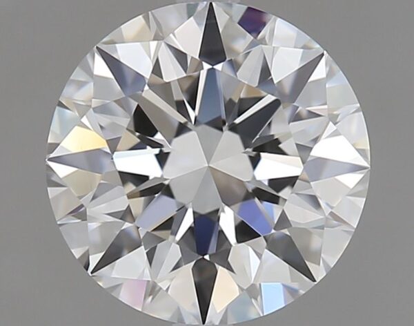 1.33 Carat, Natural White, Round Diamond ~ E Colour, IF Clarity