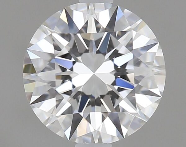 0.57 Carat, Natural White, Round Diamond ~ G Colour, VVS1 Clarity