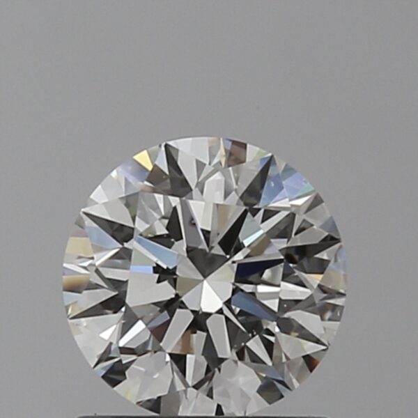 0.85 Carat, Natural White, Round Diamond ~ H Colour, VS2 Clarity