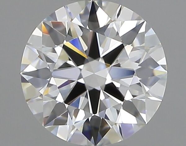 0.9 Carat, Natural White, Round Diamond ~ G Colour, VVS2 Clarity