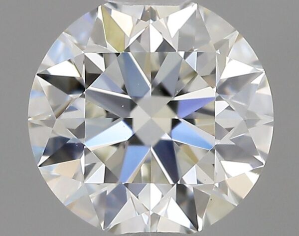 0.6 Carat, Natural White, Round Diamond ~ J Colour, VS1 Clarity