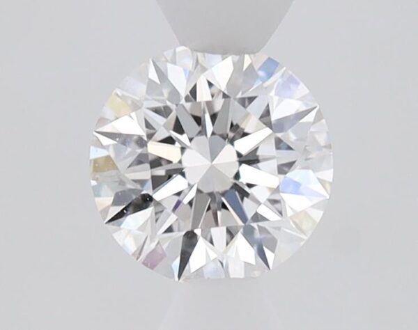 0.6 Carat, Natural White, Round Diamond ~ E Colour, IF Clarity