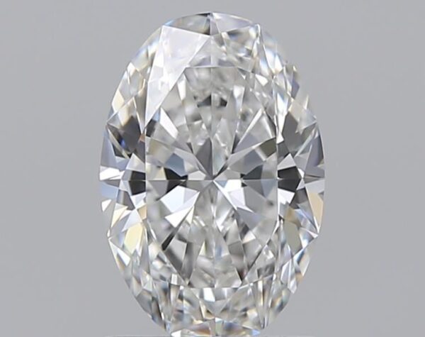 1 Carat, Natural White, Oval Diamond ~ E Colour, VS1 Clarity