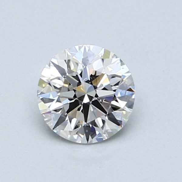 0.71 Carat, Natural White, Round Diamond ~ F Colour, VS2 Clarity