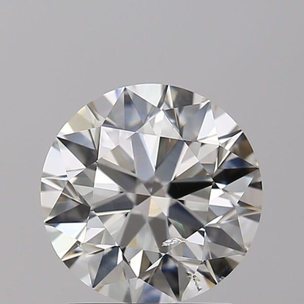 1.7 Carat, Natural White, Round Diamond ~ J Colour, SI1 Clarity