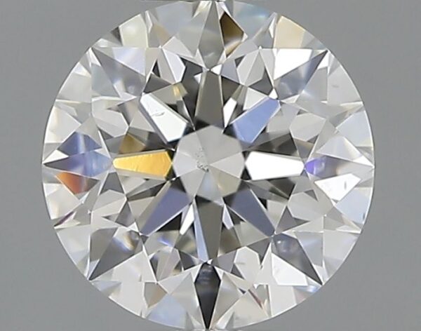 1.01 Carat, Natural White, Round Diamond ~ F Colour, SI1 Clarity