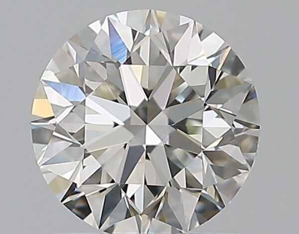 1 Carat, Natural White, Round Diamond ~ I Colour, VVS2 Clarity