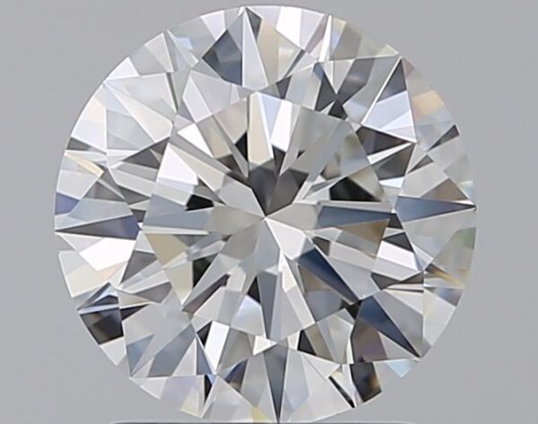 1.5 Carat, Natural White, Round Diamond ~ E Colour, VS1 Clarity