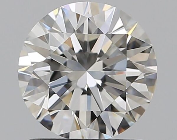 1 Carat, Natural White, Round Diamond ~ H Colour, VVS2 Clarity