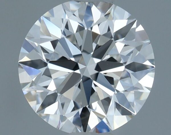 0.8 Carat, Natural White, Round Diamond ~ E Colour, VVS1 Clarity