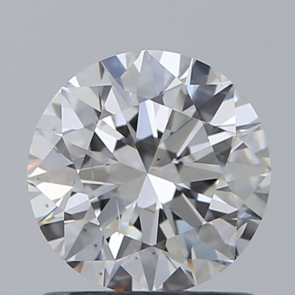 1.01 Carat, Natural White, Round Diamond ~ G Colour, SI1 Clarity