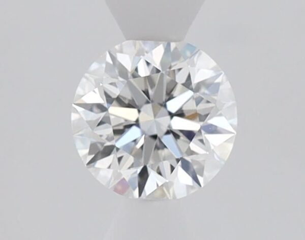 0.58 Carat, Natural White, Round Diamond ~ F Colour, VS1 Clarity