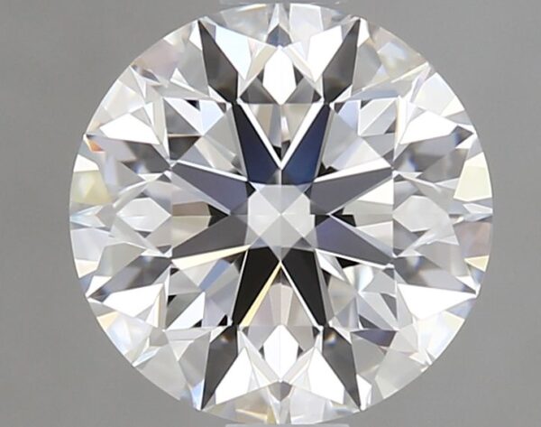 1.23 Carat, Natural White, Round Diamond ~ E Colour, VVS1 Clarity