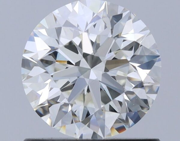 0.9 Carat, Natural White, Round Diamond ~ H Colour, VVS2 Clarity