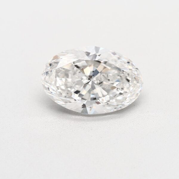 3.61 Carat, Natural White, Oval Diamond ~ H Colour, SI1 Clarity