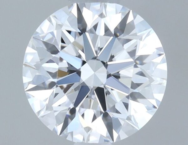 0.5 Carat, Natural White, Round Diamond ~ D Colour, VVS1 Clarity