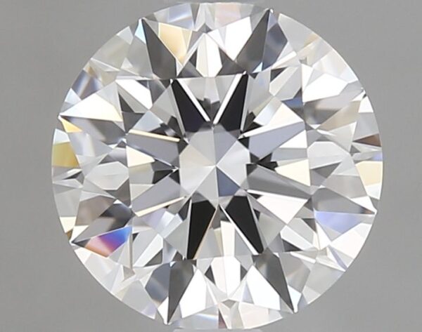 0.98 Carat, Natural White, Round Diamond ~ D Colour, IF Clarity