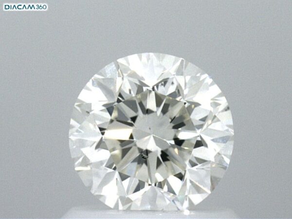 0.92 Carat, Natural White, Round Diamond ~ J Colour, SI1 Clarity