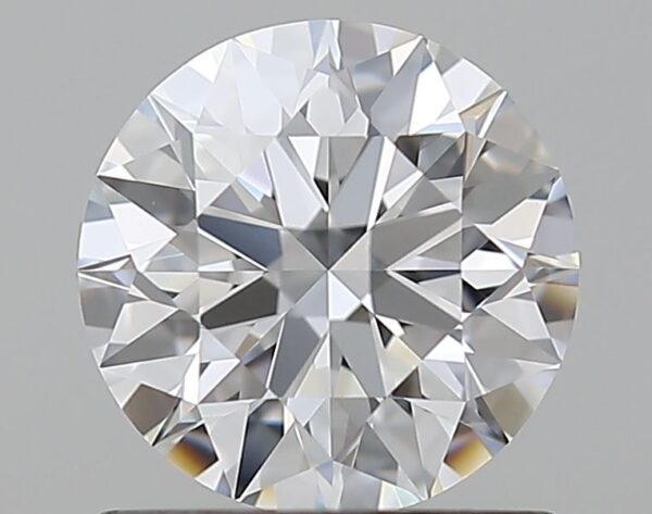 1.01 Carat, Natural White, Round Diamond ~ E Colour, VVS2 Clarity