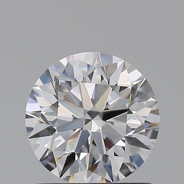 0.91 Carat, Natural White, Round Diamond ~ E Colour, VVS1 Clarity