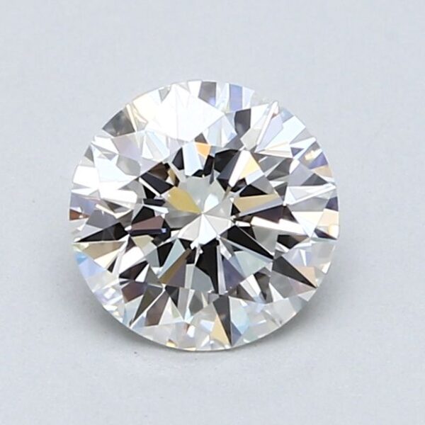 1.1 Carat, Natural White, Round Diamond ~ F Colour, VVS2 Clarity