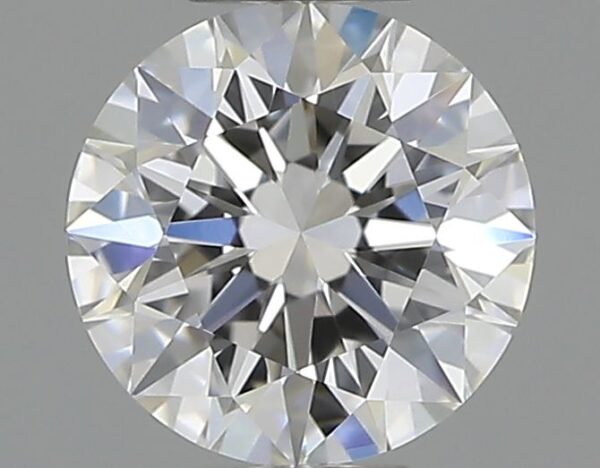 0.55 Carat, Natural White, Round Diamond ~ E Colour, VVS2 Clarity