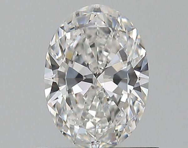 0.71 Carat, Natural White, Oval Diamond ~ E Colour, VS1 Clarity