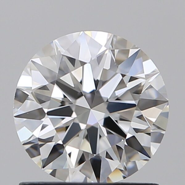 1.07 Carat, Natural White, Round Diamond ~ F Colour, VVS1 Clarity