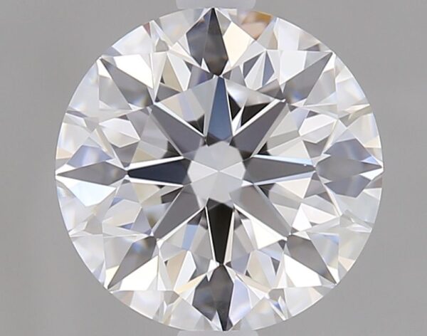 1.07 Carat, Natural White, Round Diamond ~ D Colour, FL Clarity